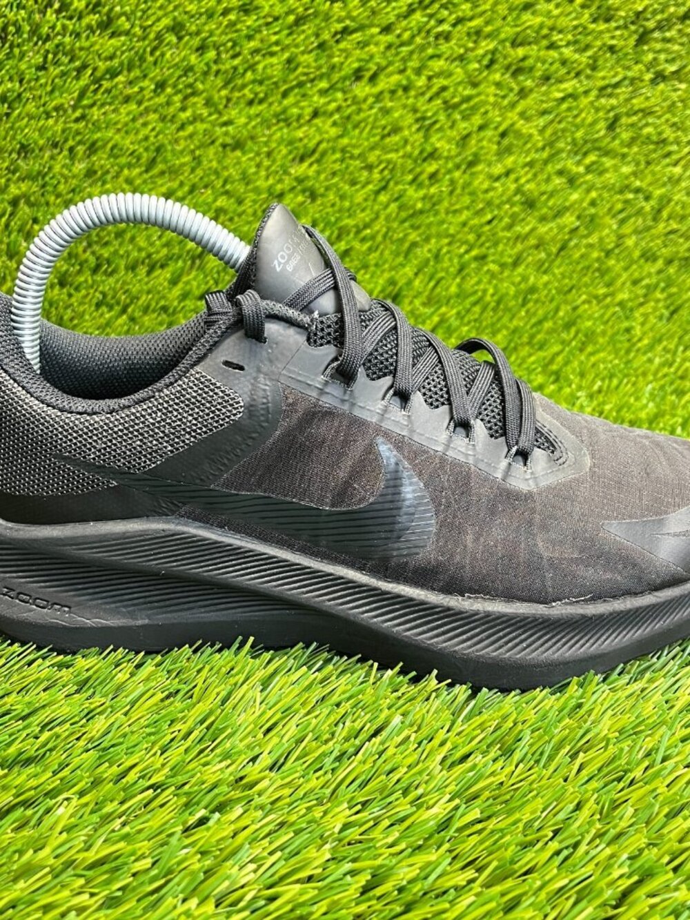 Nike Zoom Winflo 8 Mens Size 7.5 Black Outdoor Running Walking Shoes Sneakers